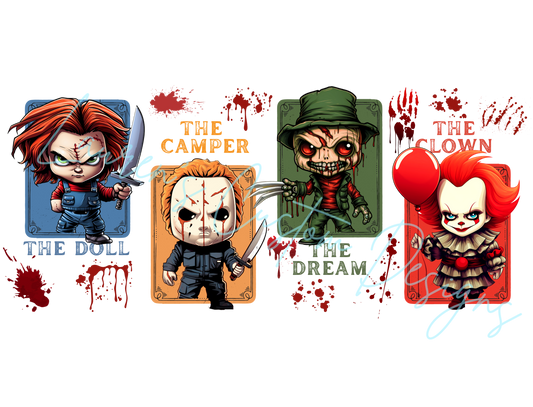 The Doll The Camper - Sublimation Print