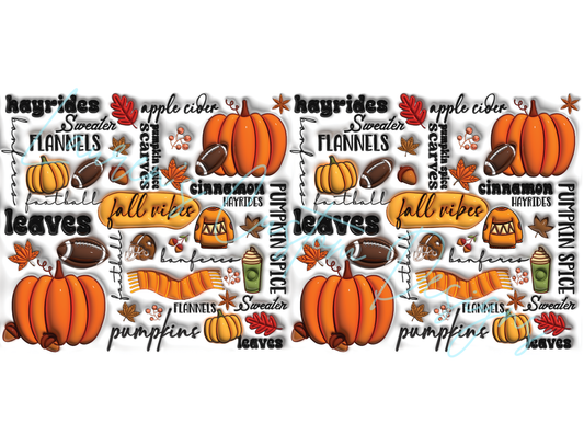 Fall Vibes - Sublimation Print