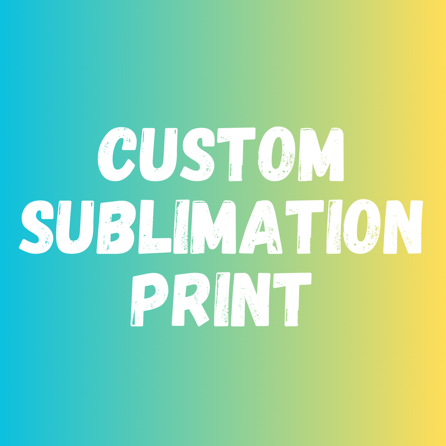 Custom Sublimation Print