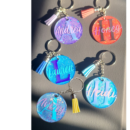 Personalized Acrylic Keychain - Rectangle