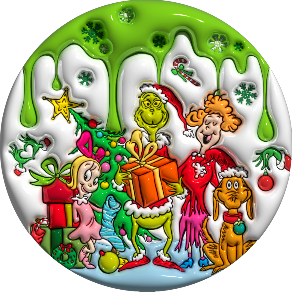 Grinchy Ornaments-SQ8030584