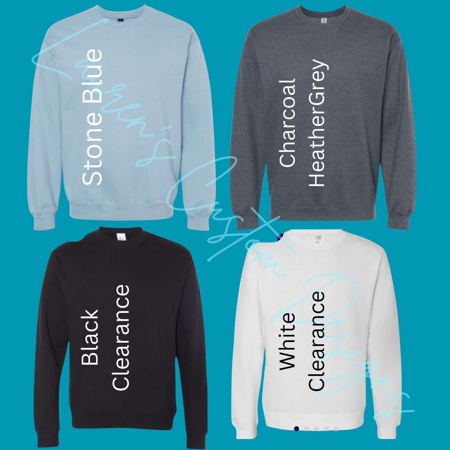 Custom Adult Crewneck Sweatshirt