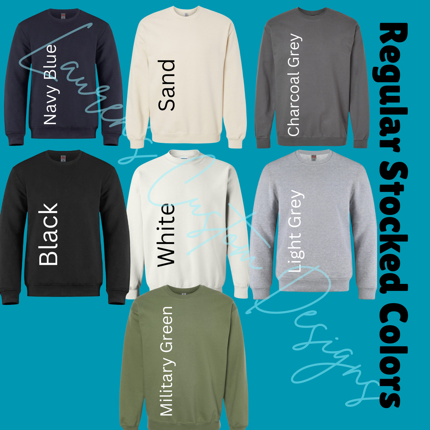 Custom Adult Crewneck Sweatshirt