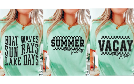 Summer Tshirt / Tank