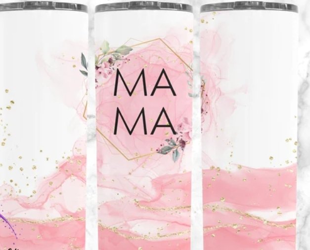Mama White - 20oz Skinny Tumbler