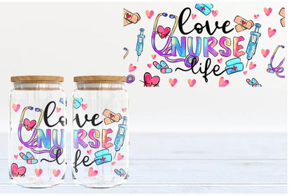 Love Nurse Life UVDTF