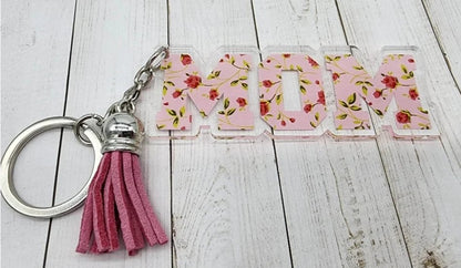 Mom Acrylic Keychain