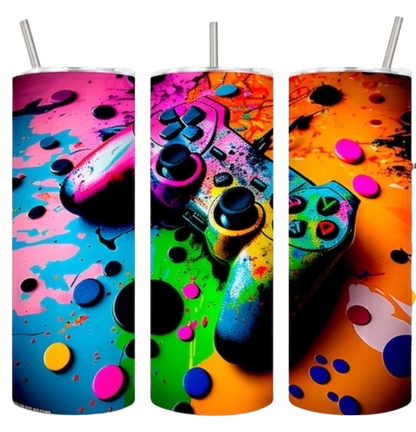 Gamer - 20oz Skinny Tumbler-SQ1732219