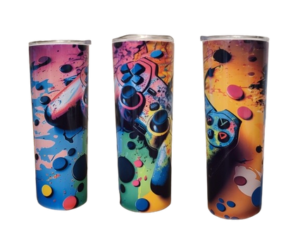 Gamer - 20oz Skinny Tumbler-SQ1732219