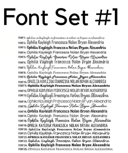 *PRE-ORDER* Custom Name Blankets - 3 weeks (ORDER BY NOV 14 FOR XMAS)-SQ2709824