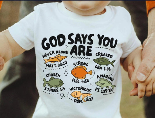 God says you are - Kids