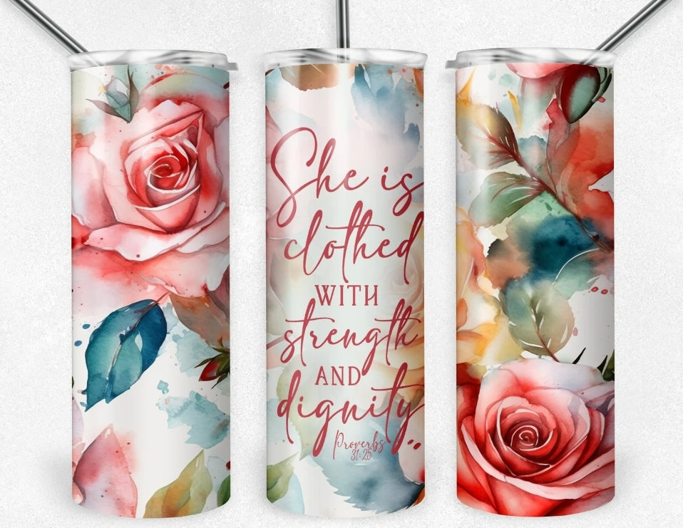 She is Clothed With Dignity - Sublimation Print
