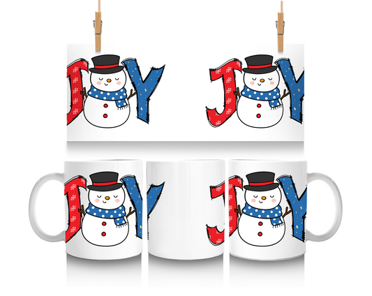Christmas 10oz Stackable Mugs - Set of 4