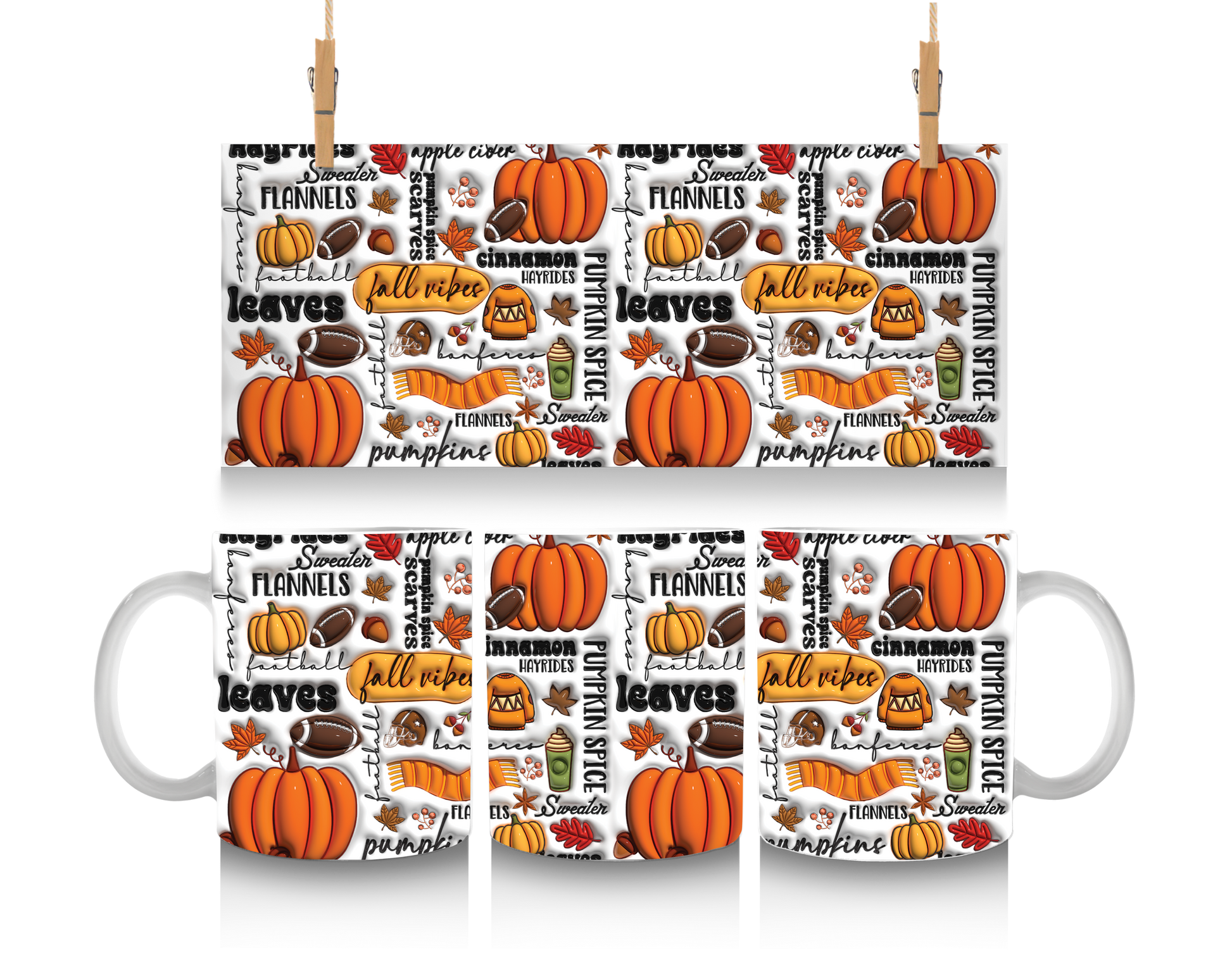 Fall Vibes - 15oz Coffee Mug-SQ0486809