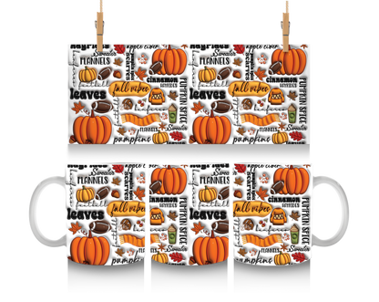 Fall Vibes - 15oz Coffee Mug-SQ0486809