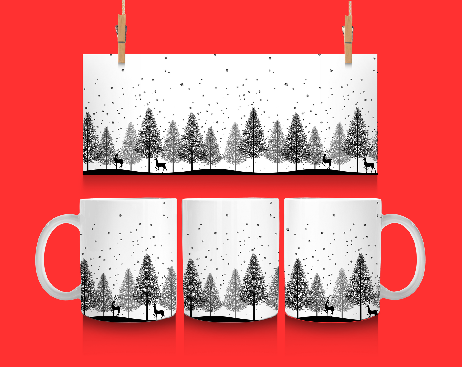 Christmas Scenery - 15oz Coffee Mug-SQ7274839