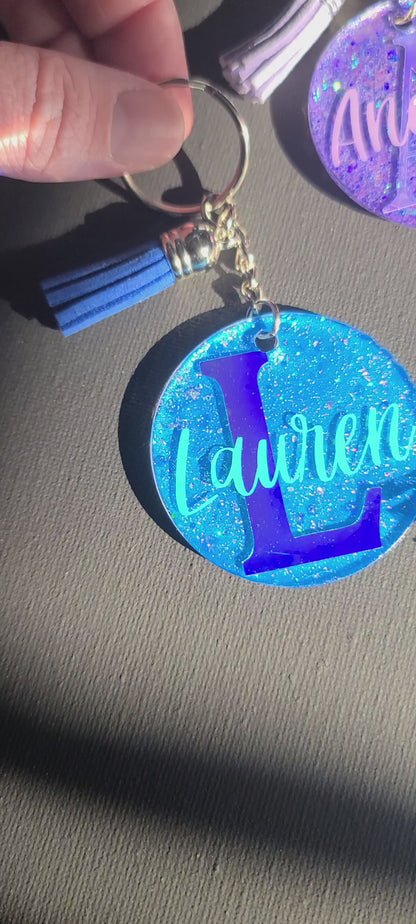 Personalized Acrylic Keychain - Rectangle