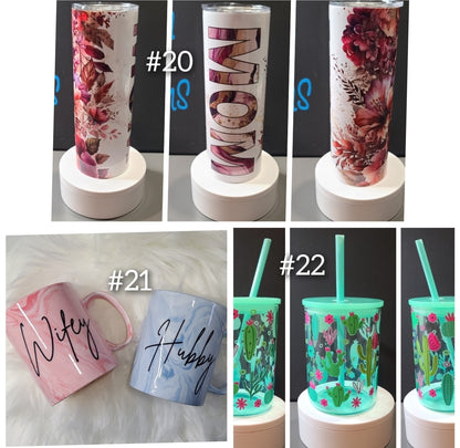 Coffee Mugs / Tumblers CLEARANCE